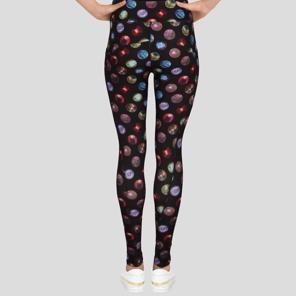 Yiwu Guanli Clothing Limited Nebula Polka Dots Adults Leggings With Pockets 2 Yiwu Guanli Clothing Limited Nebula Polka Dots Adults Leggings With Pockets