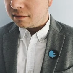 Yugen Tribe Neptune Enamel Pin Accessories