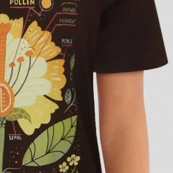 Brothers Knit Garments Parts Of A Flower Kids T-shirt