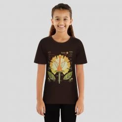 Brothers Knit Garments Parts Of A Flower Kids T-shirt