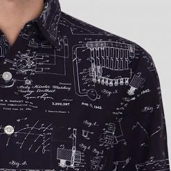 Brothers Knit Garments Patent Button-up Shirt Polos, Button-Up Shirts, & Athletic T-Shirts