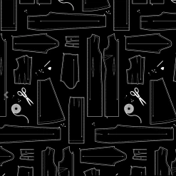 Kustomyze Ideas Pvd Ltd Adults (Pre-order) Pattern Of Patterns Jane Dress