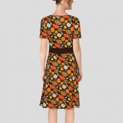 Brothers Knit Garments Pumpkin Patch Ruby Dress