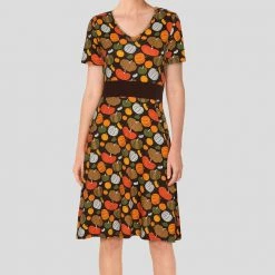 Brothers Knit Garments Pumpkin Patch Ruby Dress