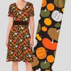 Brothers Knit Garments Pumpkin Patch Ruby Dress