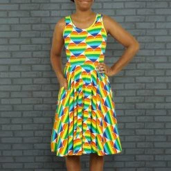 Brothers Knit Garments Spectrum Of Love Rita Dress Adults