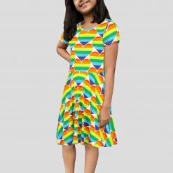 Brothers Knit Garments Kids & Babies Spectrum Of Love Kids Twirl Dress