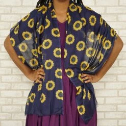 Kustomyze Ideas Pvd Ltd Accessories Fibonacci Sunflower Scarf