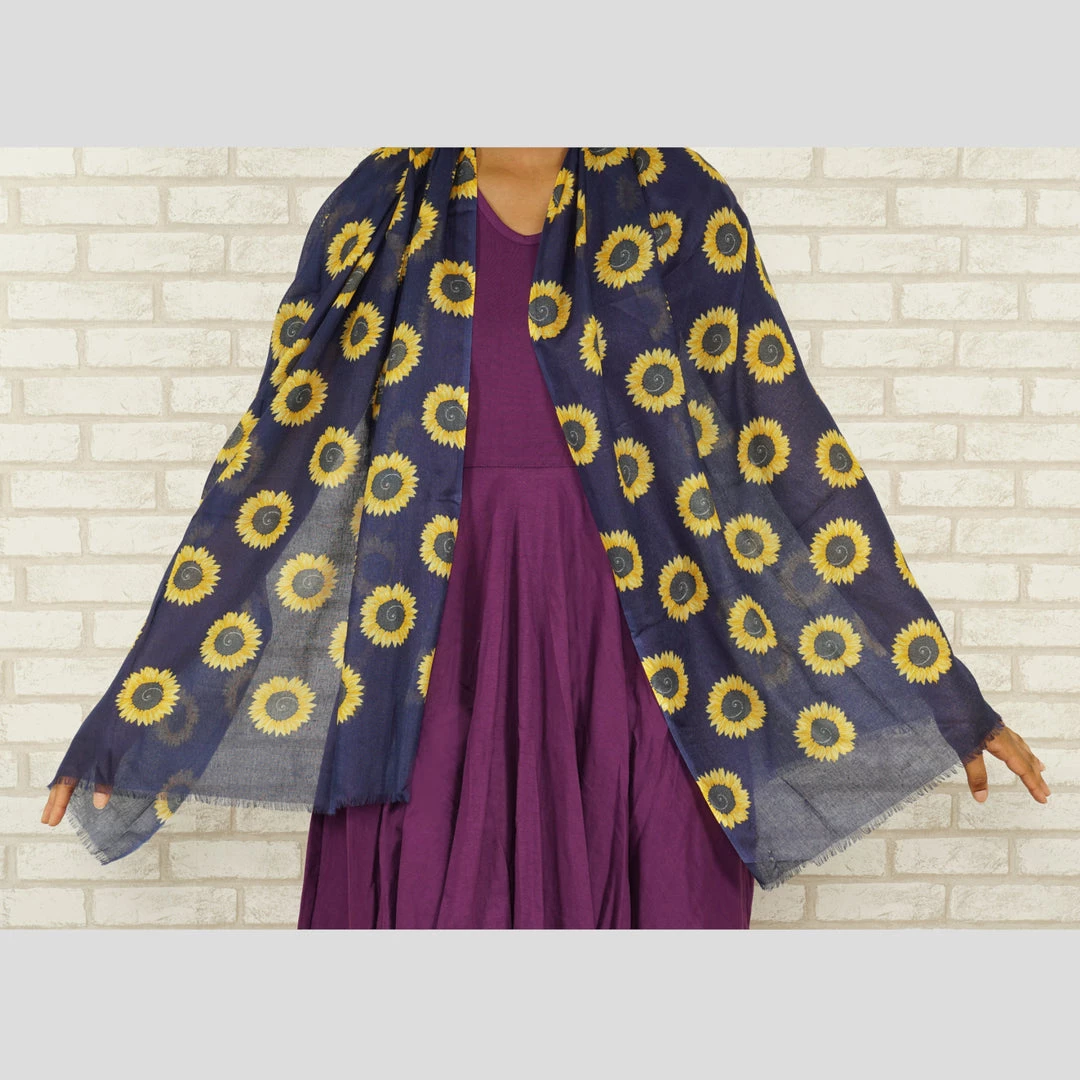 Kustomyze Ideas Pvd Ltd Accessories Fibonacci Sunflower Scarf 5 Kustomyze Ideas Pvd Ltd Accessories Fibonacci Sunflower Scarf