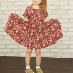 Brothers Knit Garments The History Of The Computer Kids Twirl Dress