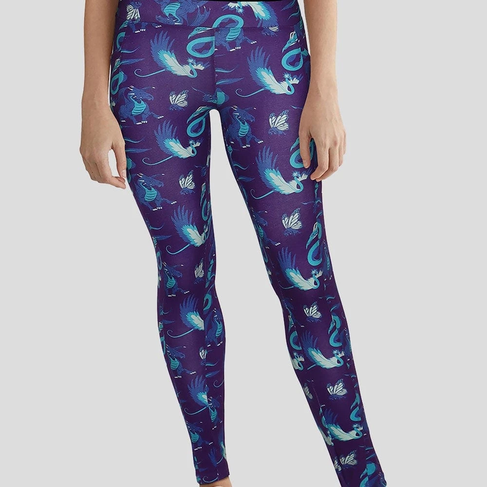 Brothers Knit Garments Thunder Of Dragons Adults Leggings With Pockets 1 Brothers Knit Garments Thunder Of Dragons Adults Leggings With Pockets