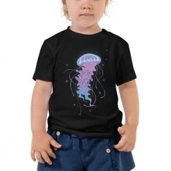Svaha Apparel Bioluminescent Jellyfish Custom Toddler T-Shirt