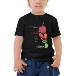 Svaha Apparel Scoville Scale Custom Toddler T-Shirt