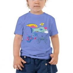 Svaha Apparel Matching Family Sets Fintastic Friends Custom Toddler T-Shirt