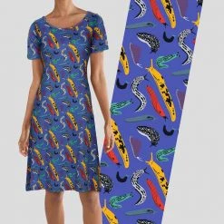 Brothers Knit Garments Totally Sweet Slugs Katherine Dress 9 Brothers Knit Garments Totally Sweet Slugs Katherine Dress