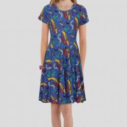 Brothers Knit Garments Totally Sweet Slugs Kids Twirl Dress Matching Family Sets