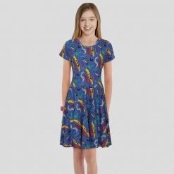 Brothers Knit Garments Totally Sweet Slugs Kids Twirl Dress Matching Family Sets