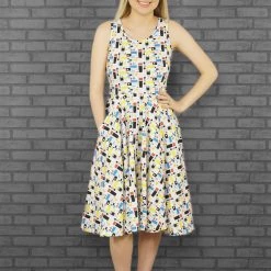 Svaha Apparel Shop By Interest Transistors And Capacitors Dress Sample - XS