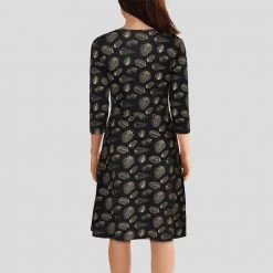 Brothers Knit Garments Trilobites Rosalind Dress Adults 9 Brothers Knit Garments Trilobites Rosalind Dress Adults