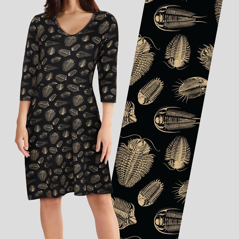 Brothers Knit Garments Trilobites Rosalind Dress Adults 3 Brothers Knit Garments Trilobites Rosalind Dress Adults