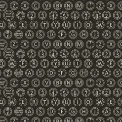 Brothers Knit Garments Adults Typewriter Burnout Cardigan [Final Sale]