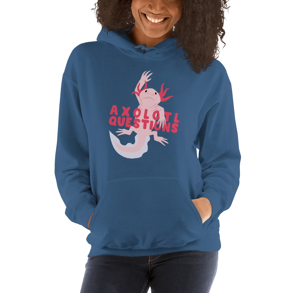 Svaha Apparel Cardigans & Hoodies Axolotl Questions Custom Unisex Hoodie 4 Svaha Apparel Cardigans & Hoodies Axolotl Questions Custom Unisex Hoodie