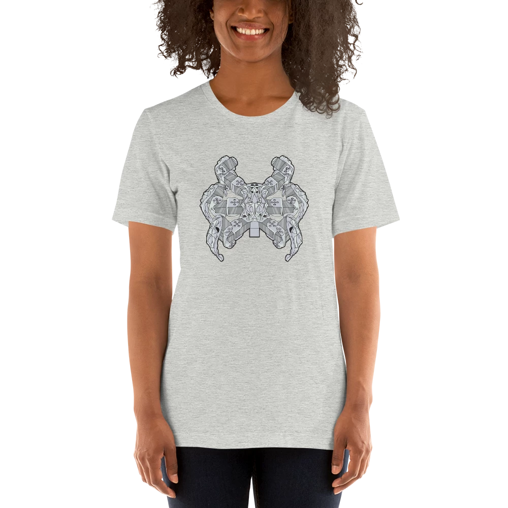 Svaha Apparel T-Shirts Spiderbot Custom Unisex T-Shirt 2 Svaha Apparel T-Shirts Spiderbot Custom Unisex T-Shirt
