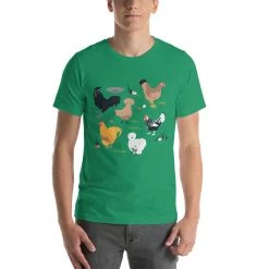 Svaha Apparel Happy-Go-Clucky Custom Unisex T-Shirt