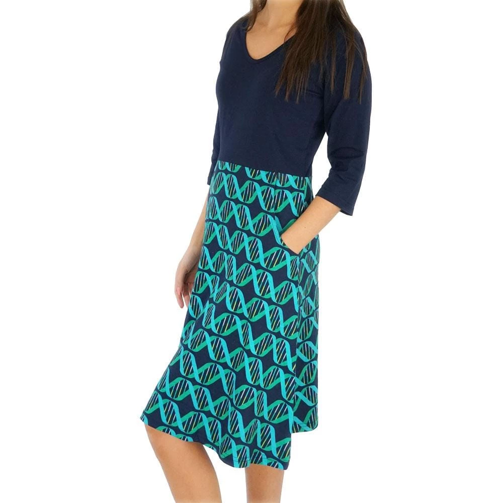 Svaha Apparel Shop By Interest DNA Iconic Double Helix Ada Dress 3 Svaha Apparel Shop By Interest DNA Iconic Double Helix Ada Dress