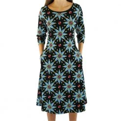 Svaha Apparel Atomic Stained Glass Window Katherine Dress