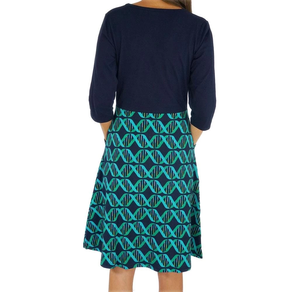 Svaha Apparel Shop By Interest DNA Iconic Double Helix Ada Dress 4 Svaha Apparel Shop By Interest DNA Iconic Double Helix Ada Dress