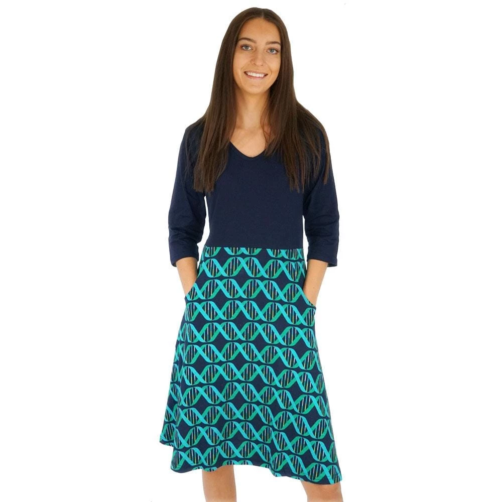 Svaha Apparel Shop By Interest DNA Iconic Double Helix Ada Dress 6 Svaha Apparel Shop By Interest DNA Iconic Double Helix Ada Dress