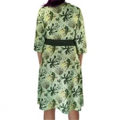 Svaha Apparel Vintage Carnivorous Plant Plot Ruby Dress