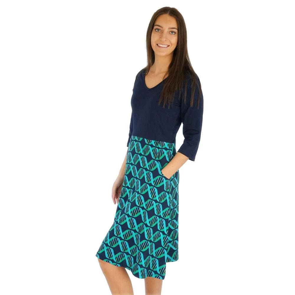 Svaha Apparel Shop By Interest DNA Iconic Double Helix Ada Dress 5 Svaha Apparel Shop By Interest DNA Iconic Double Helix Ada Dress