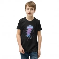 Svaha Apparel T-Shirts & Hoodies Bioluminescent Jellyfish Custom Kids T-Shirt