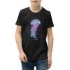 Svaha Apparel T-Shirts & Hoodies Bioluminescent Jellyfish Custom Kids T-Shirt