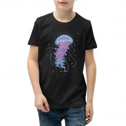 Svaha Apparel T-Shirts & Hoodies Bioluminescent Jellyfish Custom Kids T-Shirt