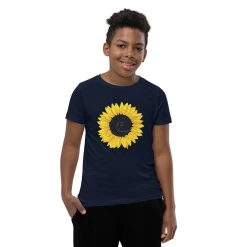 Svaha Apparel Fibonacci Sunflower Custom Kids T-Shirt T-Shirts & Hoodies
