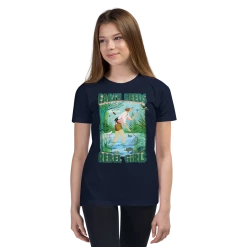 Svaha Apparel Earth Needs Rebel Girls Custom Kids T-Shirt