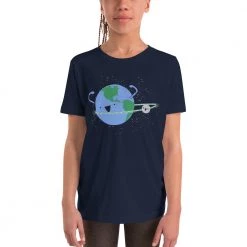 Svaha Apparel Hula Hoopin' Earth Custom Kids T-Shirt