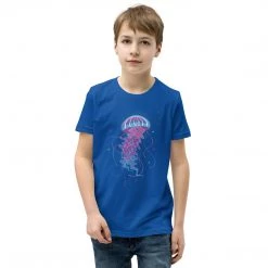 Svaha Apparel T-Shirts & Hoodies Bioluminescent Jellyfish Custom Kids T-Shirt